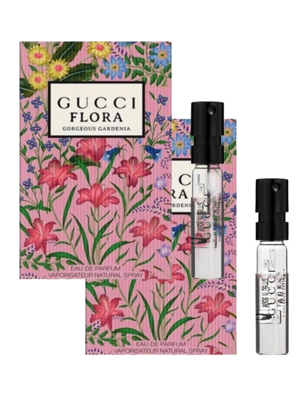 Gucci Flora Gorgeous Gardenia EDP 2PK NEW Tester